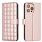 Square Texture Leather Phone Case, For iPhone 17e / 16e, For iPhone 17 Pro Max, For iPhone 16 Pro Max, For iPhone 16 Pro