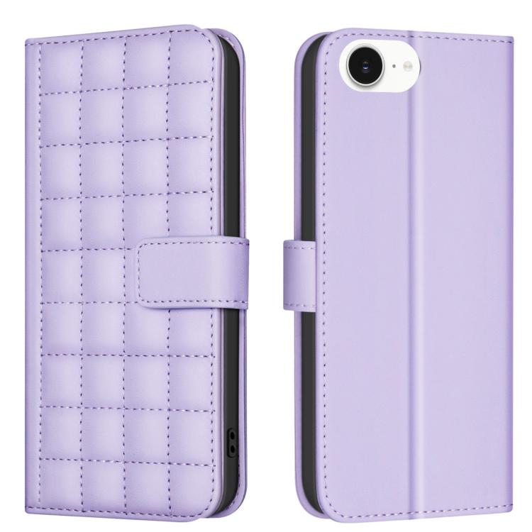 Square Texture Leather Phone Case, For iPhone 17e / 16e, For iPhone 17 Pro Max, For iPhone 16 Pro Max, For iPhone 16 Pro