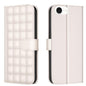 Square Texture Leather Phone Case, For iPhone 17e / 16e, For iPhone 17 Pro Max, For iPhone 16 Pro Max, For iPhone 16 Pro