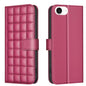 Square Texture Leather Phone Case, For iPhone 17e / 16e, For iPhone 17 Pro Max, For iPhone 16 Pro Max, For iPhone 16 Pro