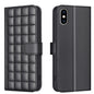 Square Texture Leather Phone Case, For iPhone 11 Pro, For iPhone XR, For iPhone XS Max, For iPhone 8 Plus / 7 Plus