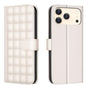 Square Texture Leather Phone Case, For iPhone 17e / 16e, For iPhone 17 Pro Max, For iPhone 16 Pro Max, For iPhone 16 Pro