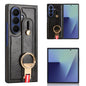 Wristband Leather Back Phone Case, For Samsung Galaxy Z Fold7 5G, For Samsung Galaxy Z Flip7 5G, For Samsung Galaxy Z Fold6