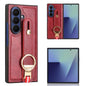 Wristband Leather Back Phone Case, For Samsung Galaxy Z Fold7 5G, For Samsung Galaxy Z Flip7 5G, For Samsung Galaxy Z Fold6