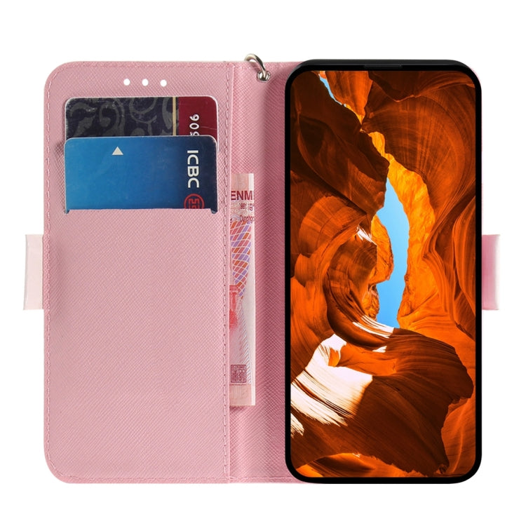 3D Colored Horizontal Flip Leather Phone Case