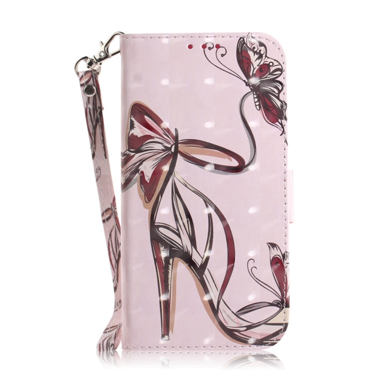 3D Colored Flip Leather Phone Case, For Samsung Galaxy S25+ 5G, For Samsung Galaxy S25 Ultra 5G