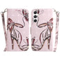 3D Colored Flip Leather Phone Case, For Samsung Galaxy S25+ 5G, For Samsung Galaxy S25 Ultra 5G