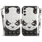 3D Colored Flip Leather Phone Case, For Samsung Galaxy S25+ 5G, For Samsung Galaxy S25 Ultra 5G