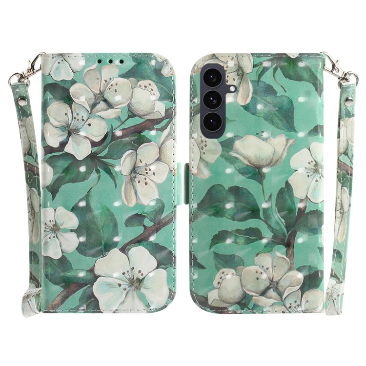 3D Colored Flip Leather Phone Case