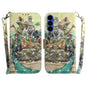 3D Colored Flip Leather Phone Case, For Samsung Galaxy S26 Ultra 5G, For Samsung Galaxy S26 5G