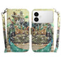 3D Colored Flip Leather Phone Case, For Samsung Galaxy S26 Edge 5G, For Samsung Galaxy S26 Ultra 5G