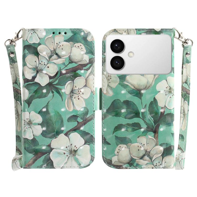 3D Colored Flip Leather Phone Case, For Samsung Galaxy S26 Edge 5G, For Samsung Galaxy S26 Ultra 5G