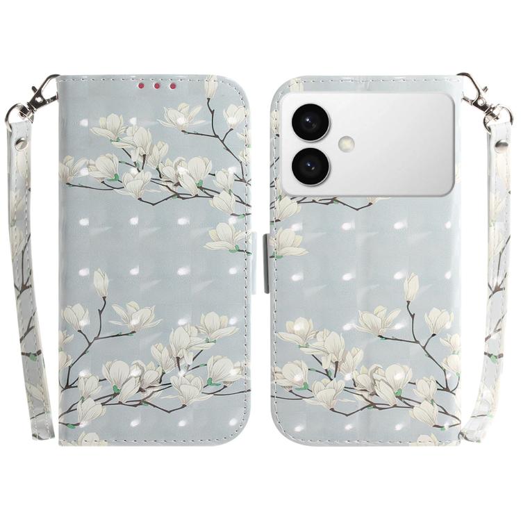 3D Colored Flip Leather Phone Case, For Samsung Galaxy S26 Edge 5G, For Samsung Galaxy S26 Ultra 5G