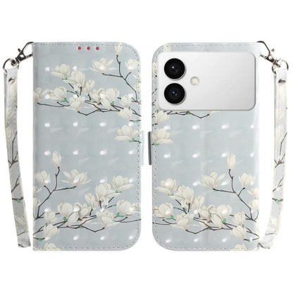 3D Colored Flip Leather Phone Case, For Samsung Galaxy S26 Edge 5G, For Samsung Galaxy S26 Ultra 5G