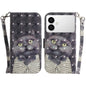 3D Colored Flip Leather Phone Case, For Samsung Galaxy S26 Edge 5G, For Samsung Galaxy S26 Ultra 5G
