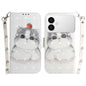 3D Colored Flip Leather Phone Case, For Samsung Galaxy S26 Edge 5G, For Samsung Galaxy S26 Ultra 5G