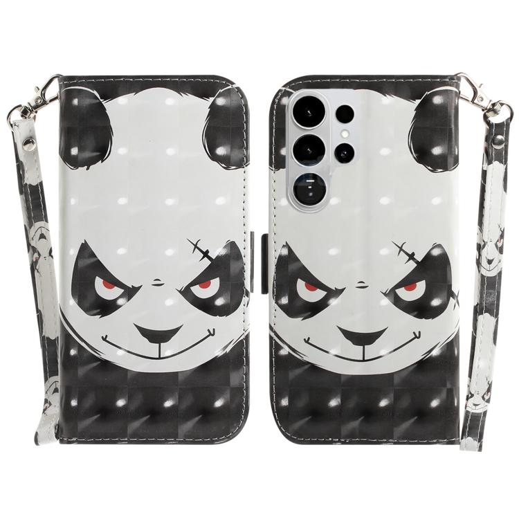 3D Colored Flip Leather Phone Case, For Samsung Galaxy S26 Ultra 5G, For Samsung Galaxy S26 5G