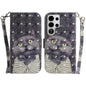 3D Colored Flip Leather Phone Case, For Samsung Galaxy S26 Ultra 5G, For Samsung Galaxy S26 5G