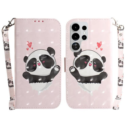 3D Colored Flip Leather Phone Case, For Samsung Galaxy S26 Ultra 5G, For Samsung Galaxy S26 5G