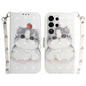3D Colored Flip Leather Phone Case, For Samsung Galaxy S26 Ultra 5G, For Samsung Galaxy S26 5G