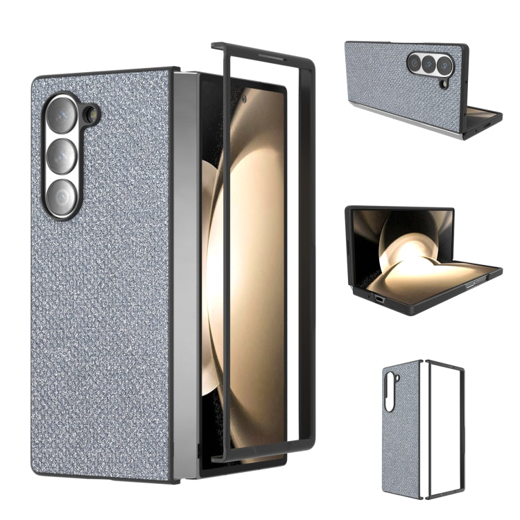 Diamond Series Black Frame Full Coverage Phone Case, For Samsung Galaxy Z Flip6 / Flip7 FE, For Samsung Galaxy Z Fold6