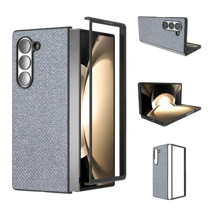 Diamond Series Black Frame Full Coverage Phone Case, For Samsung Galaxy Z Flip6 / Flip7 FE, For Samsung Galaxy Z Fold6