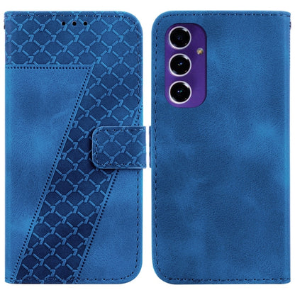 Seven-shaped Embossed Leather Phone Case