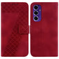Seven-shaped Embossed Leather Phone Case, For Samsung Galaxy S25 Ultra 5G, For Samsung Galaxy S24 FE 5G
