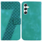 Seven-shaped Embossed Leather Phone Case, For Samsung Galaxy S25 FE 5G, For Samsung Galaxy S25 Edge 5G, For Samsung Galaxy S25 5G, For Samsung Galaxy S25+ 5G