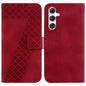 Seven-shaped Embossed Leather Phone Case, For Samsung Galaxy S25 FE 5G, For Samsung Galaxy S25 Edge 5G, For Samsung Galaxy S25 5G, For Samsung Galaxy S25+ 5G