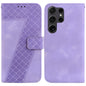 Seven-shaped Embossed Leather Phone Case, For Samsung Galaxy S25 Ultra 5G, For Samsung Galaxy S24 FE 5G