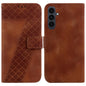 Seven-shaped Embossed Leather Phone Case