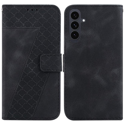 Seven-shaped Embossed Leather Phone Case