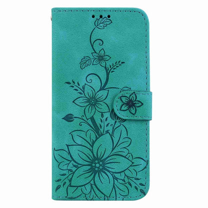 Lily Embossed Leather Phone Case