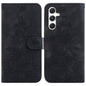 Lily Embossed Leather Phone Case, For Samsung Galaxy S25 FE 5G, For Samsung Galaxy S25 Edge 5G, For Samsung Galaxy S25 5G, For Samsung Galaxy S25+ 5G