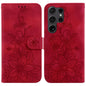 Lily Embossed Leather Phone Case, For Samsung Galaxy S25 Ultra 5G, For Samsung Galaxy S24 FE 5G