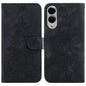 Lily Embossed Leather Phone Case, For Samsung Galaxy S25 FE 5G, For Samsung Galaxy S25 Edge 5G, For Samsung Galaxy S25 5G, For Samsung Galaxy S25+ 5G