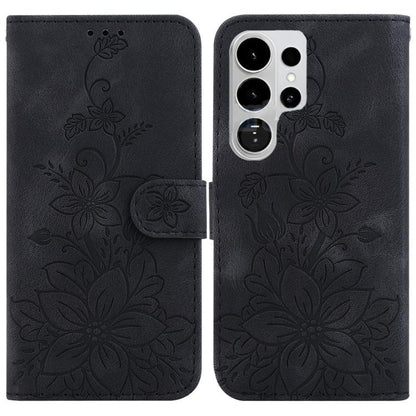 Lily Embossed Leather Phone Case