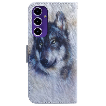 Coloured Drawing Flip Leather Phone Case