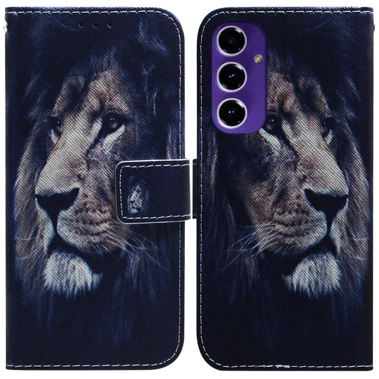 Coloured Drawing Flip Leather Phone Case