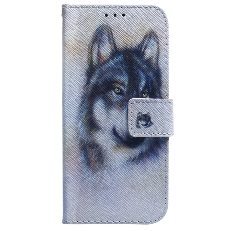 Coloured Drawing Flip Leather Phone Case
