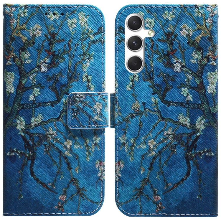 Coloured Drawing Flip Leather Phone Case, For Samsung Galaxy S25 FE 5G, For Samsung Galaxy S25 5G