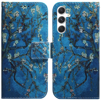 Coloured Drawing Flip Leather Phone Case, For Samsung Galaxy S25 FE 5G, For Samsung Galaxy S25 5G
