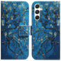 Coloured Drawing Flip Leather Phone Case, For Samsung Galaxy S25 FE 5G, For Samsung Galaxy S25 5G