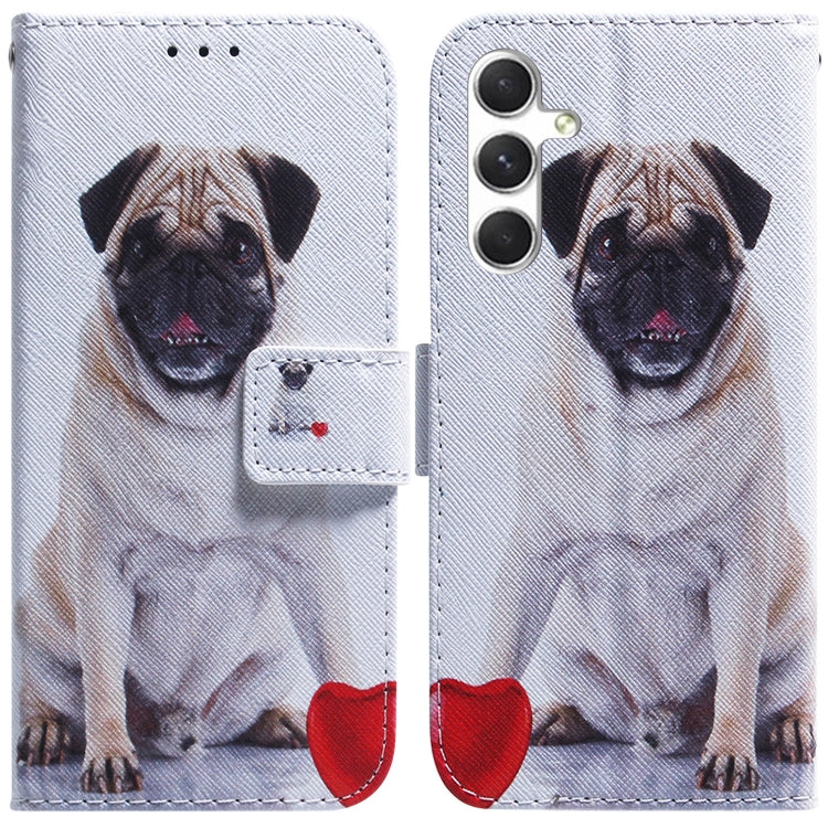 Coloured Drawing Flip Leather Phone Case, For Samsung Galaxy S25 FE 5G, For Samsung Galaxy S25 5G