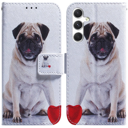 Coloured Drawing Flip Leather Phone Case, For Samsung Galaxy S25 FE 5G, For Samsung Galaxy S25 5G