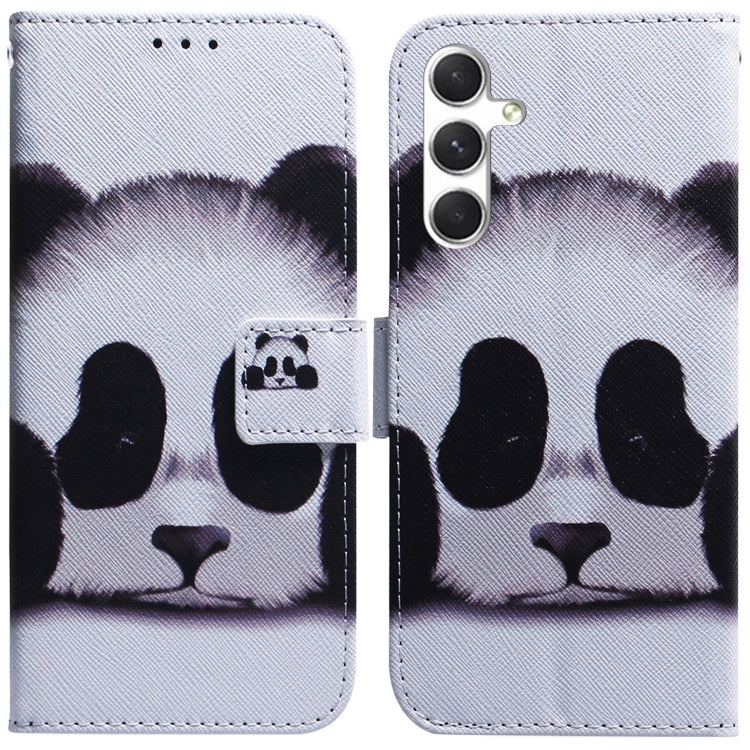 Coloured Drawing Flip Leather Phone Case, For Samsung Galaxy S25 FE 5G, For Samsung Galaxy S25 5G