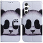 Coloured Drawing Flip Leather Phone Case, For Samsung Galaxy S25 FE 5G, For Samsung Galaxy S25 5G
