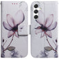 Coloured Drawing Flip Leather Phone Case, For Samsung Galaxy S25 FE 5G, For Samsung Galaxy S25 5G