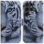 Coloured Drawing Flip Leather Phone Case, For Samsung Galaxy S25+ 5G, For Samsung Galaxy S25 Ultra 5G